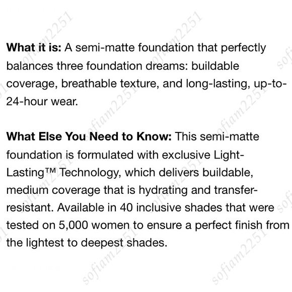 ♥️NEW!♥️Valentino Very Valentino 24 Hour Long Wear Liquid Foundation SEALED! - Picture 4 of 11